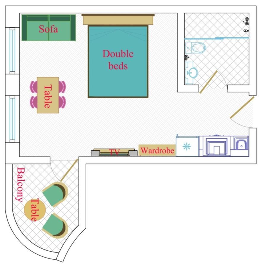 Leyla Apartments 2 Baku Pokój zdjęcie
