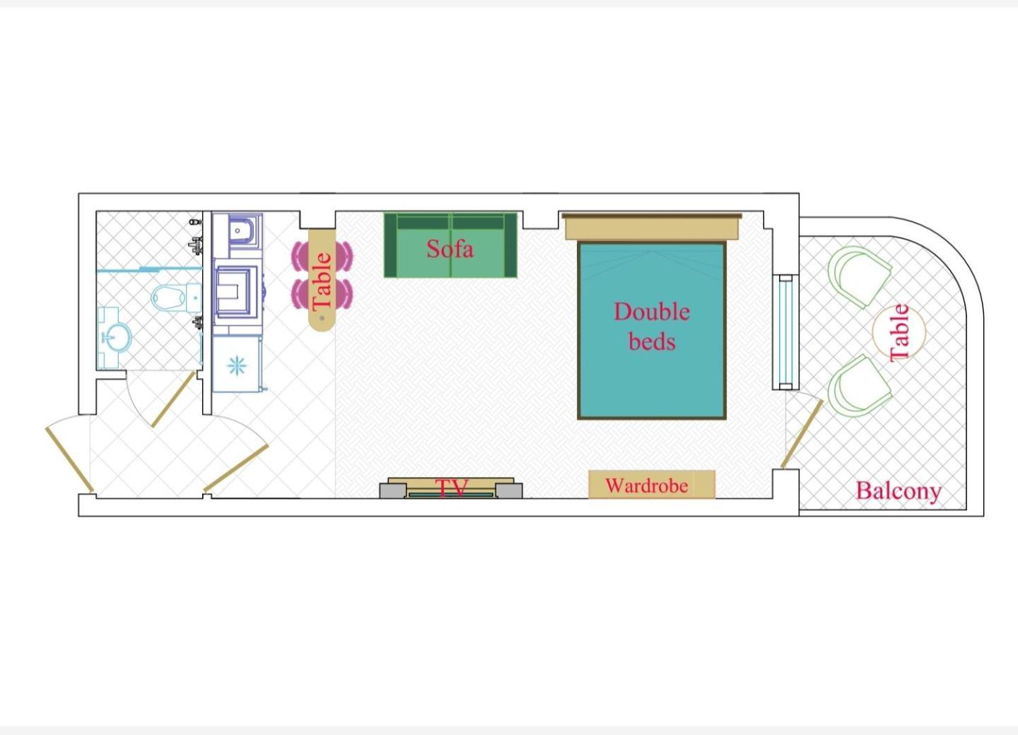 Leyla Apartments 2 Baku Pokój zdjęcie
