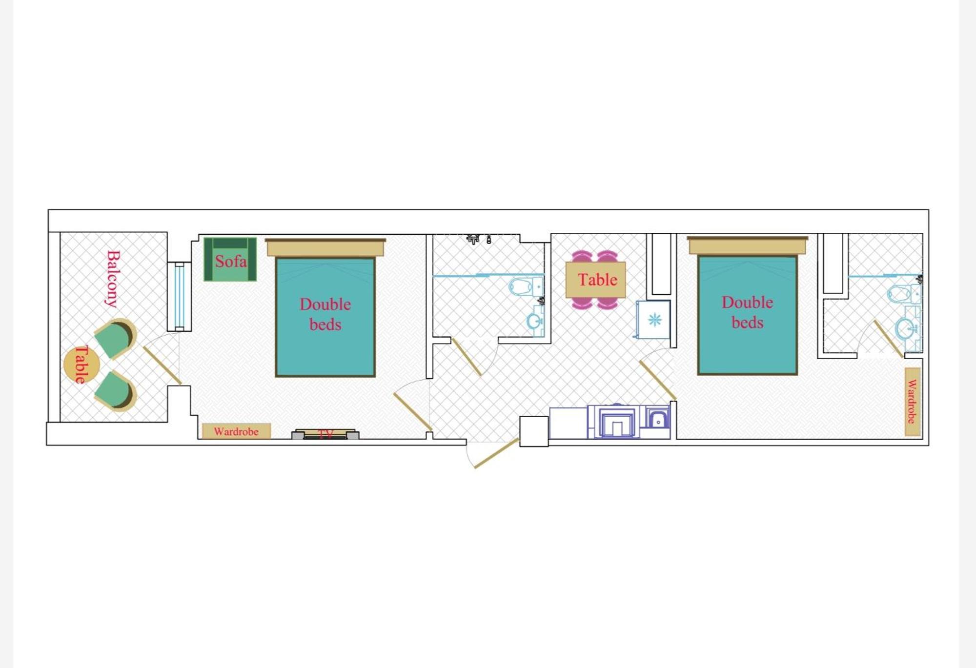 Leyla Apartments 2 Baku Pokój zdjęcie